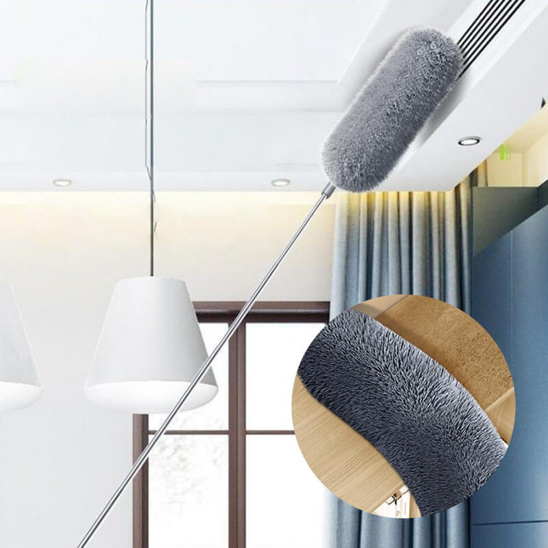 🪶 BUY 2 GET 1 FREE! ✨ Telescopic Microfiber Duster – 360°, extendable & washable 🏠