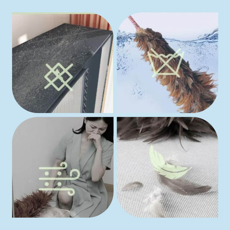 🪶 BUY 2 GET 1 FREE! ✨ Telescopic Microfiber Duster – 360°, extendable & washable 🏠