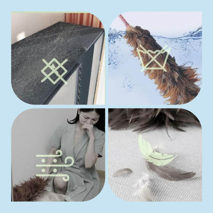 🪶 BUY 2 GET 1 FREE! ✨ Telescopic Microfiber Duster – 360°, extendable & washable 🏠