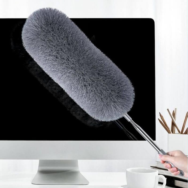 🪶 BUY 2 GET 1 FREE! ✨ Telescopic Microfiber Duster – 360°, extendable & washable 🏠