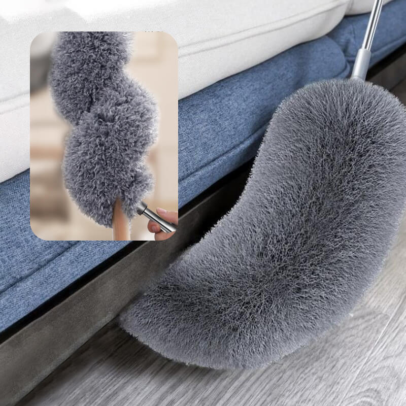 🪶 BUY 2 GET 1 FREE! ✨ Telescopic Microfiber Duster – 360°, extendable & washable 🏠