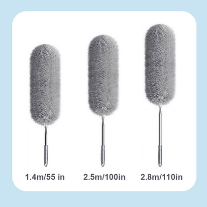 🪶 BUY 2 GET 1 FREE! ✨ Telescopic Microfiber Duster – 360°, extendable & washable 🏠