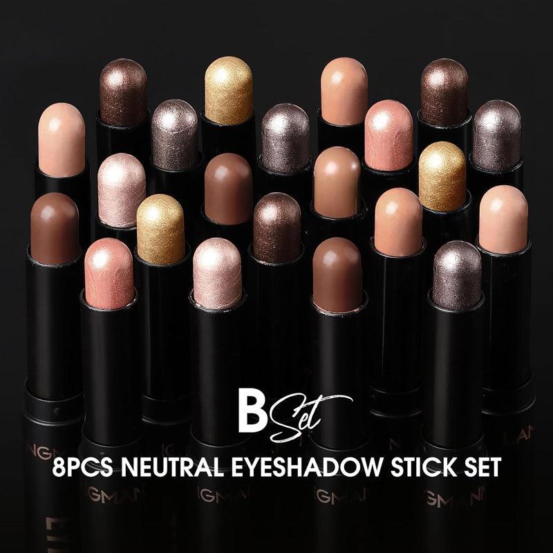 🎅ONLY TODAY -￡9.99 FOR 8 PCS!!🎄50K+ SOLD! 🎁✨8 Colors Glitter Eyeshadow Stick