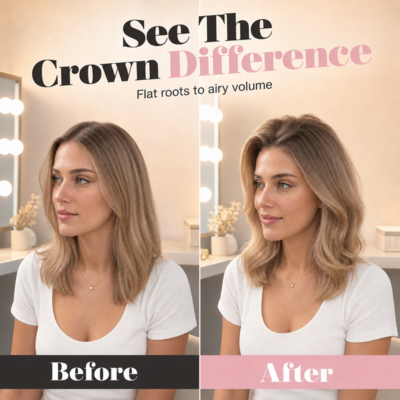 💥Last-Day Sale！Surprise 50% Off！🔥Shape in 3 Seconds！👱‍♀️High Cranial Top Magic Tool！Rechargeable Volumizing Root Lift Clip