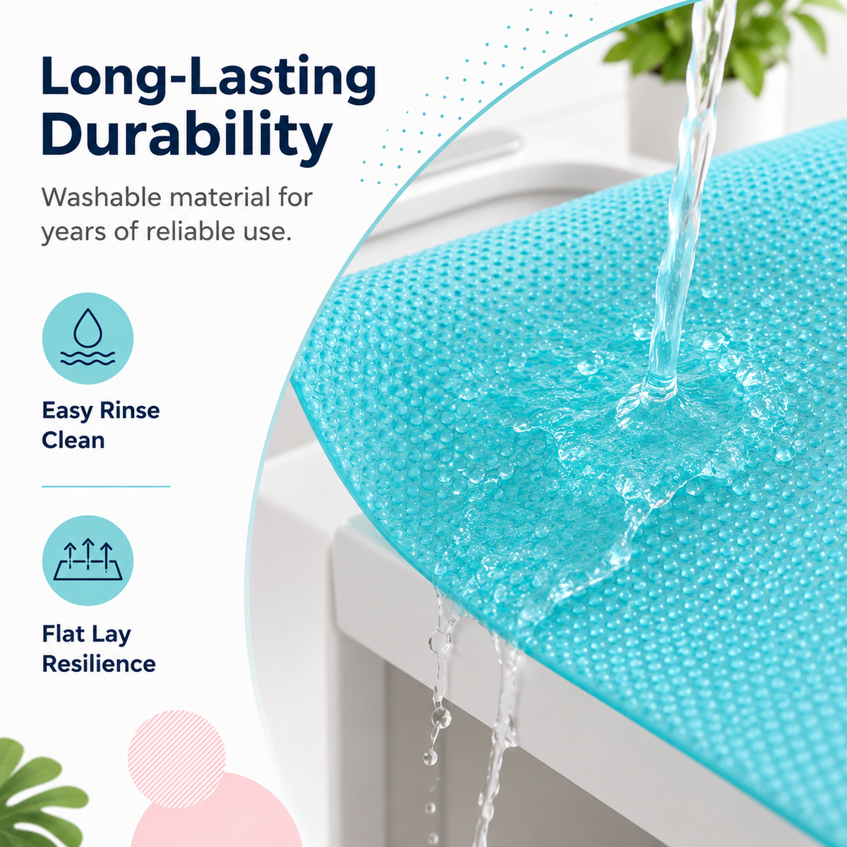 Waterproof Non Slip Refrigerator Shelf Liners