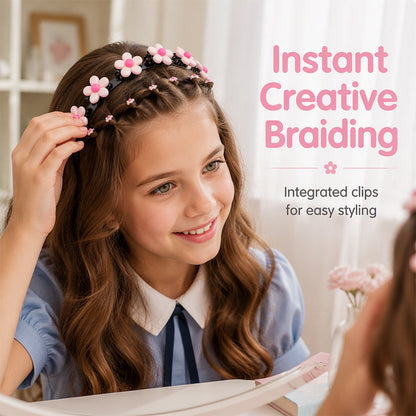 Style Hair Instantly! No-Slip Cartoon Braiding Headband