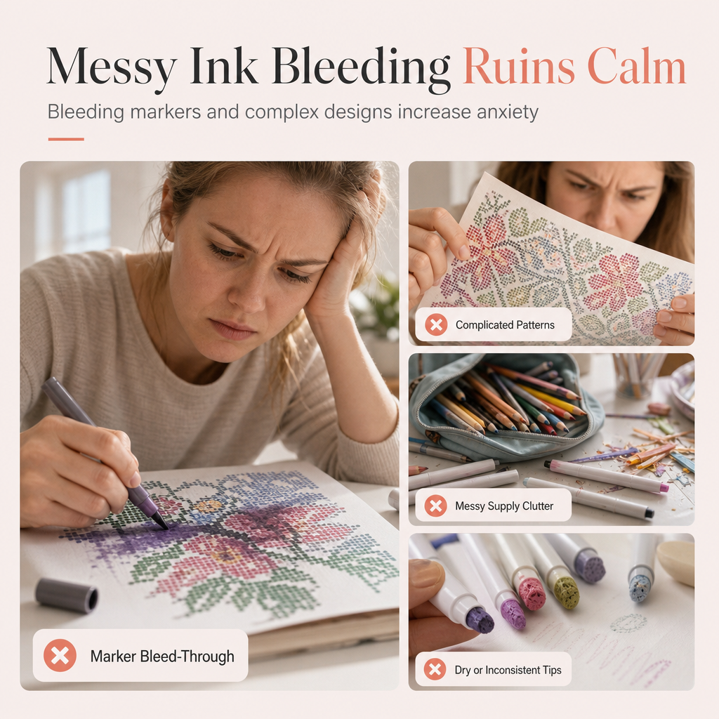 🎨✨ Mindful Dot Coloring Set – Match, Dot & Reveal Beautiful Art