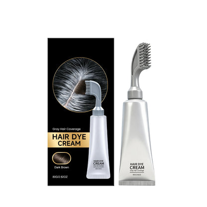 Instant Gray Coverage Hair Dye Comb for Men & Women